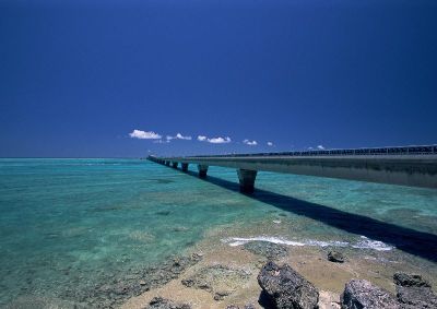 摄影-跨海大桥 海洋